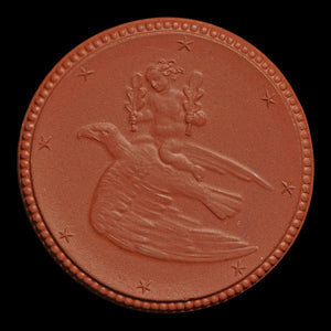 Weimar Germany, Meissen Municipal Public Library, Porcelain Token - 1923 CE - Weimar Republic