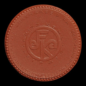 Weimar Germany, Society of German Natural Scientists and Physicians, Porcelain Token - 1922 CE - Weimar Republic