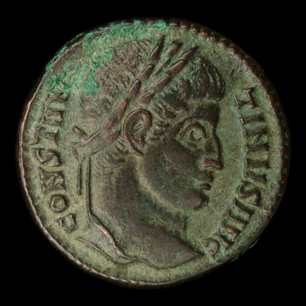 Rome, Emperor Constantine the Great, Bronze Coin, Wreath Reverse - 322 ...