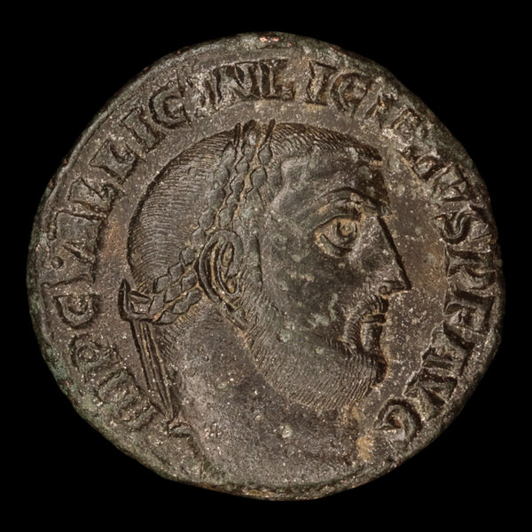 Rome, Emperor Licinius, Bronze Coins, Jupiter Reverse - 313 to 314 CE ...