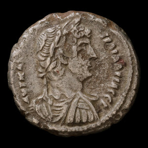Roman Egypt, Emperor Hadrian, Tetradrachm, Eirene (Daughter of Poseidon) - 125 to 126 CE - Roman Provinces