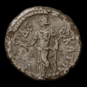 Roman Egypt, Emperor Hadrian, Tetradrachm, Eirene (Daughter of Poseidon) - 125 to 126 CE - Roman Provinces