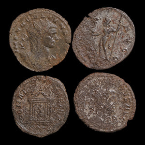 Rome, Late Third Century, Lot of 4 Antoniniani - c. 270 to 305 CE - Roman Empire