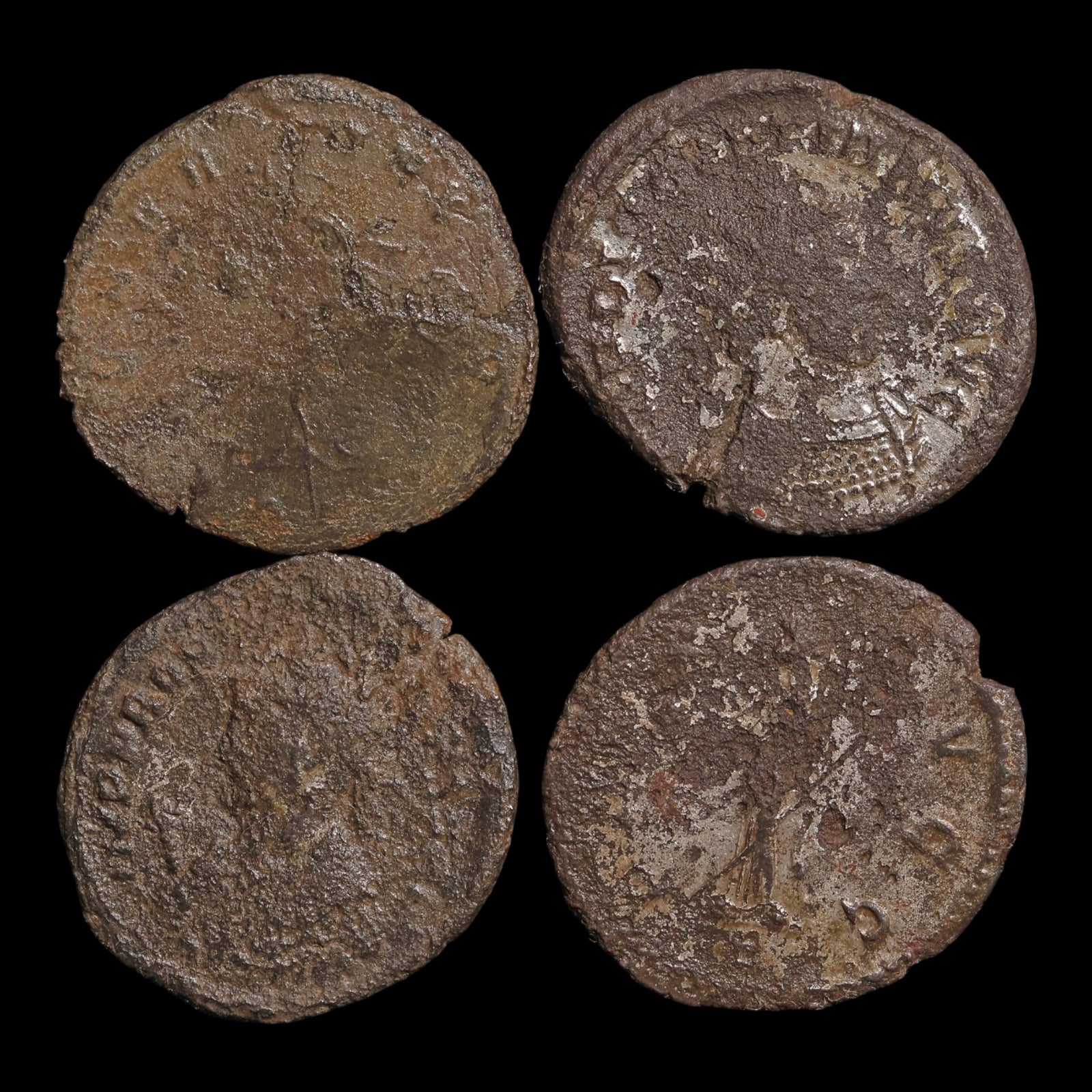 Rome, Late Third Century, Lot of 4 Antoniniani - c. 270 to 305 CE - Roman Empire