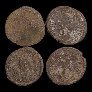 Rome, Late Third Century, Lot of 4 Antoniniani - c. 270 to 305 CE - Roman Empire