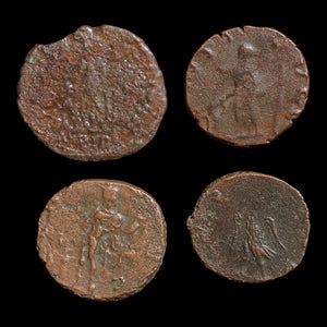 Rome, Crisis of the Third Century, Lot of 4 Antoniniani - c. 253 to 274 CE - Roman Empire