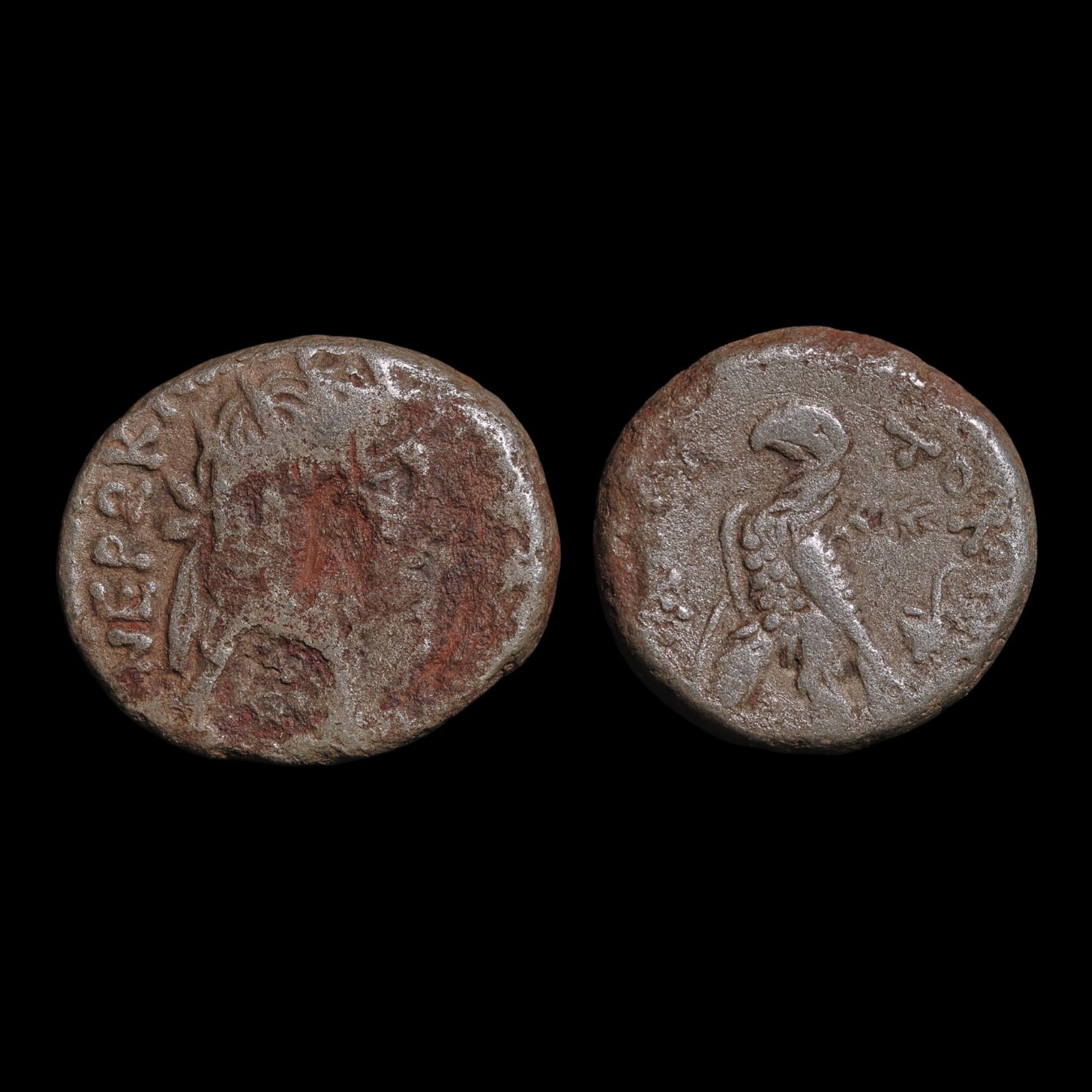 Roman Egypt, Lot or 2 Tetradrachms of Emperor Nero - 54 to 68 CE - Roman Provinces