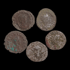 Rome, Lot of 5 Third Century Antoniniani - 54 to 79 CE - Roman Empire