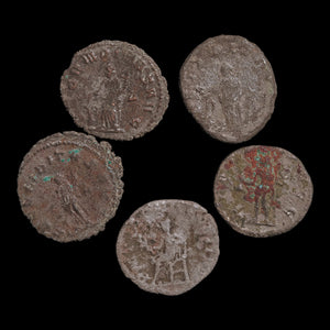 Rome, Lot of 5 Third Century Antoniniani - 54 to 79 CE - Roman Empire