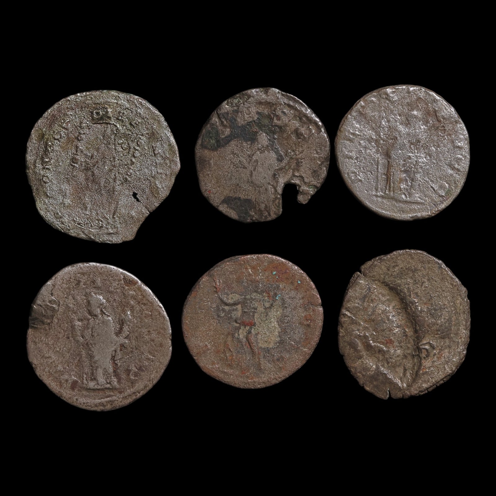 Rome, Lot of 6 Third Century Antoniniani - c. 200 to 300 CE - Roman Empire
