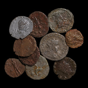 Rome, Lot of 10 Third Century Antoniniani - c. 200 to 300 CE - Roman Empire
