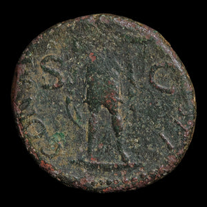 Rome, Emperor Claudius (Fourth Roman Emperor), AE Dupondius - 50 to 54 CE - Roman Empire