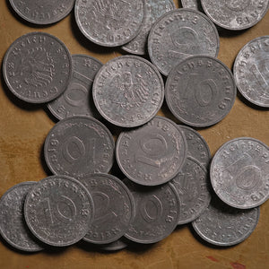 Allied Occupied Germany, Post-WWII, 10 Reichspfennig - 1945 to 1948 - World War II