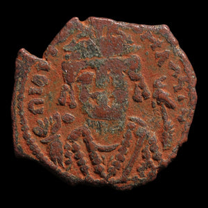 Byzantine Empire, Emperor Maurice Tiberius, AE Decanummium (Sear 536) - 584 to 585 CE - Byzantine Empire