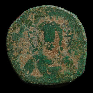 Byzantine Empire, Anonymous Follis, Class A1, Portrait of Christ (Attributed to John I) - 969 to 976 CE - Byzantine Empire