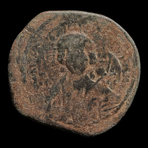 Byzantine Empire, Anonymous Follis, Class B, Portrait of Christ (Attributed to Romanus III) - 1028 to 1034 CE - Byzantine Empire