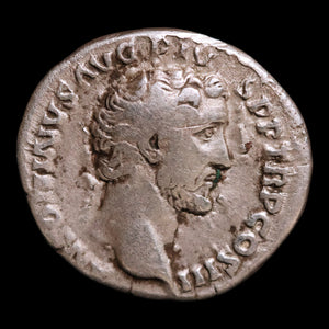 Rome, Emperor Antoninus Pius, Silver Denarius, Aequitas - 140 to 143 CE - Roman Empire
