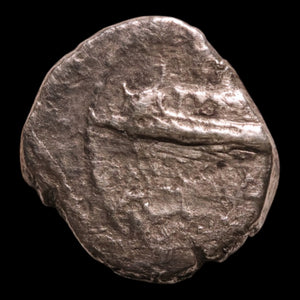 Phoenicia, City of Sidon, AR 1/8 Shekel, Ship & Man Fighting Lion - c. 400 to 333 BCE - Greek World