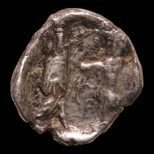 Phoenicia, City of Sidon, AR 1/8 Shekel, Ship & Man Fighting Lion - c. 400 to 333 BCE - Greek World