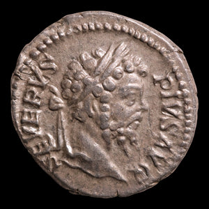 Rome, Emperor Septimius Severus, AR Denarius, Dea Caelestis - 202 to 210 CE - Roman Empire