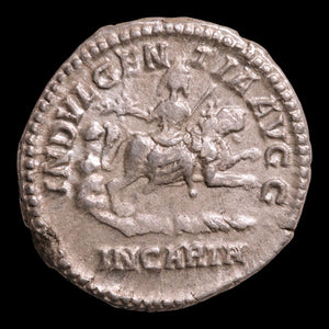 Rome, Emperor Septimius Severus, AR Denarius, Dea Caelestis - 202 to 210 CE - Roman Empire