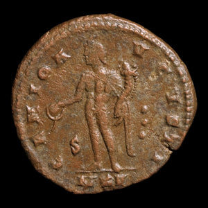 Rome, Emperor Galerius, AE Unit, Genius (Divinity) - 311 CE - Roman Empire