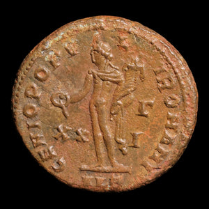 Rome, Emperor Galerius, AE Unit, Genius (Divinity) - 301 CE - Roman Empire