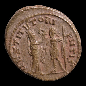 Rome, Emperor Valerian, AR Antoninianus, Orient Reverse - 255 to 256 CE - Roman Empire