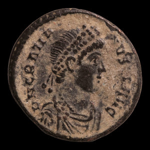 Rome, Emperor Gratian, AE Unit, Constantinopolis (Deity of Constantinople) - 378 to 383 CE - Roman Empire