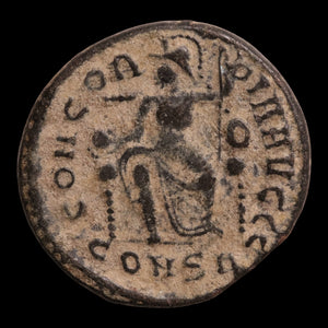 Rome, Emperor Gratian, AE Unit, Constantinopolis (Deity of Constantinople) - 378 to 383 CE - Roman Empire