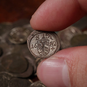 Holy Roman Empire, Free Imperial City of Nuremburg, Silver Pfennig - 1675 to 1700 CE - German States