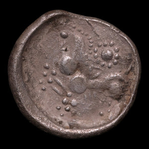Danube River Region, Celtic Imitation of a Greek AR Tetradrachm - c. 200 to 100 BCE - Easten Europe