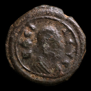 Kingdom of Axum, Anonymous "BACIΛEYC" Issue, CU Lepton - c. 340 to 380 - Ancient Africa