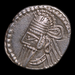 Parthian Kingdom, King Osroes II, AR Drachm - c. 190 to 208 CE - Ancient Persia