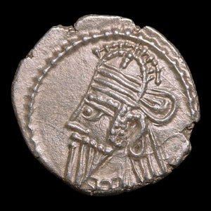 Parthian Kingdom, King Osroes II, AR Drachm - c. 190 to 208 CE - Ancient Persia