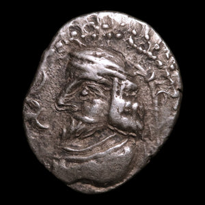 Kings of Persis, King Vahsir, AR Hemidrachm - c. 100 BCE to 100 CE - Ancient Persia