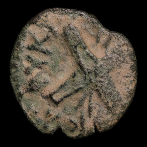 Judea, Antonius Felix Under Claudius, AE Prutah, Jerusalem Mint - 54 CE - Ancient Judea