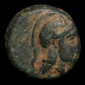 Aeolis, City of Neonteichos, AE Unit, Athena (Goddess of Wisdom) - c. 200 to 100 BCE - Greek World