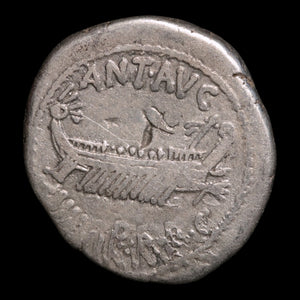 Roman Republic, Mark Antony, AR "Legionary Denarius" - 32 to 31 BCE - Roman Republic