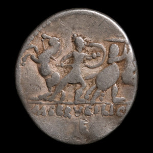 Roman Republic, M. Servilius, AR Denarius, Roma (Goddess of Rome) - 100 BCE - Roman Republic