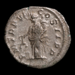 Rome, Emperor Severus Alexander, AR Denarius, Aequitas (Justice) - 228 CE - Roman Empire