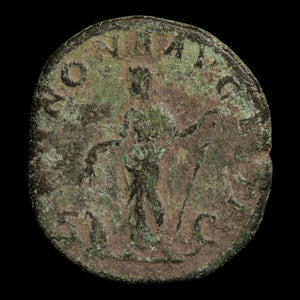 Rome, Emperor Severus Alexander, AE Sestertius, Annona (Deity of Grain) - 222 to 231 CE - Roman Empire