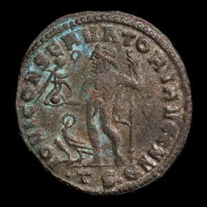 Rome, Emperor Constantine the Great, AE Unit, Jupiter (God of Sky & Thunder) - 317 to 318 CE - Roman Empire