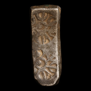 Taxila-Gandhara, Achaemenids, Silver "Bent Bar" Money - c. 500 to 400 BCE - Ancient Greco-India