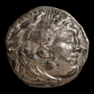Macedon, Alexander the Great, Posthumous Silver Drachm - 310 to 301 BCE - Kingdom of Macedon