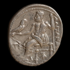 Macedon, Alexander the Great, Posthumous Silver Drachm - 323 to 319 BCE - Kingdom of Macedon