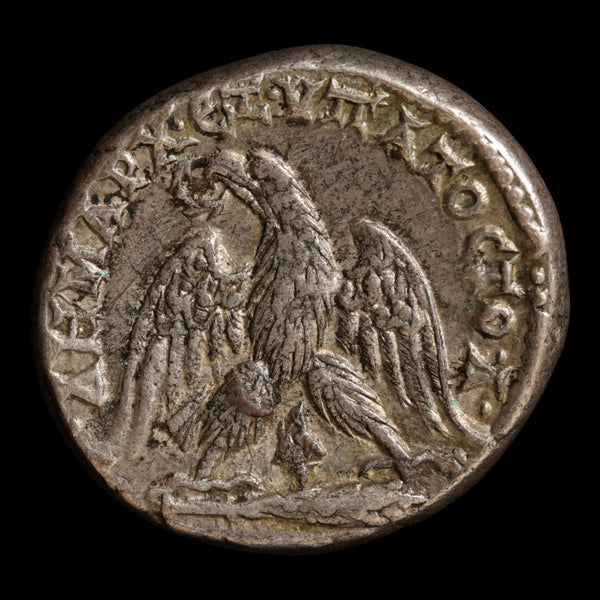 Roman Syria, Emperor Caracalla, Silver Tetadrachm (Eagle Reverse) - 19 ...