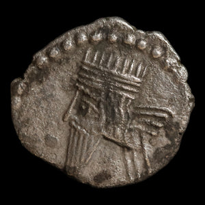Parthian Empire, Vologases III, AR Drachm - c. 105 to 147 CE - Ancient Persia