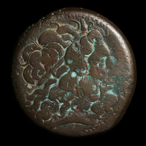 Ptolemaic Egypt, King Ptolemy III, AE42 (Large Bronze), Zeus & Eagle - 246 to 222 BCE - Ancient Egypt