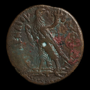 Ptolemaic Egypt, King Ptolemy III, AE42 (Large Bronze), Zeus & Eagle - 246 to 222 BCE - Ancient Egypt